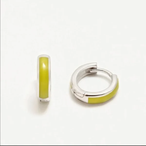 Argolas Agatha Ruiz de la Prada Criollas Hoop Lime Green