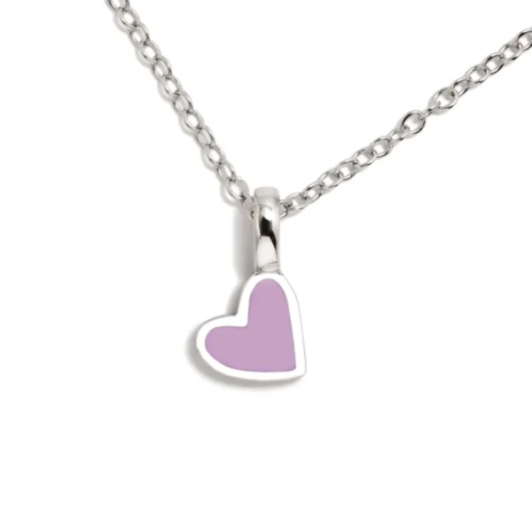 Colar Agatha Ruiz de la Prada Supergatha Coração Lavanda 186SUP