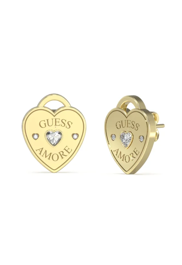 Brincos GUESS Corações Cadeado JUBE05058JWYGT-U
