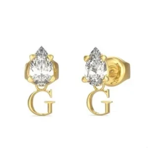Brincos GUESS com Solitário Lágrima G JUBE02151JWYGT-U