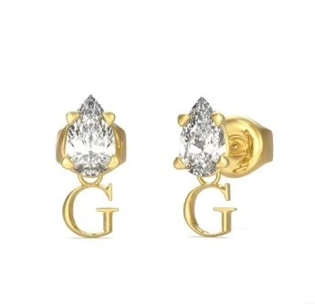 Brincos GUESS com Solitário Lágrima G JUBE02151JWYGT-U