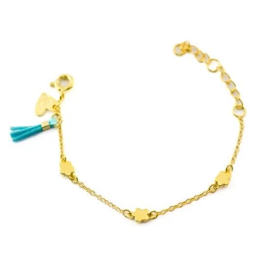 Pulseira Agatha Ruiz de la Prada Dourado Lavanda 360NBE