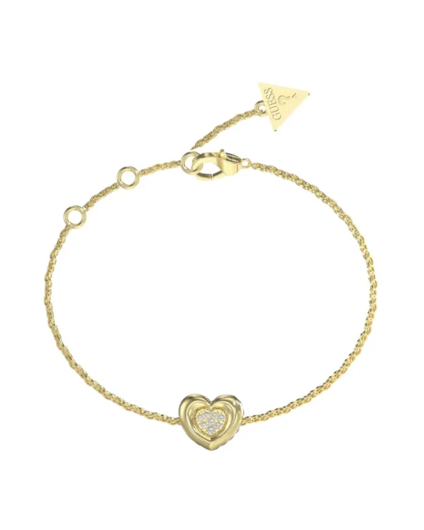 Pulseira GUESS L.O.V.E. Dourada JUBB05461JWYGS