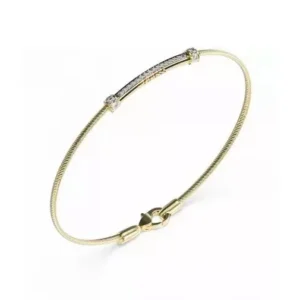 Escrava GUESS Kalybe Dourada Fina JUBB05396JWYGS