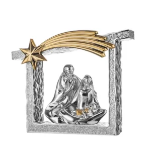 Presépio Sagrada Família Bicolor 12,5x10,5 MA3424/MORO