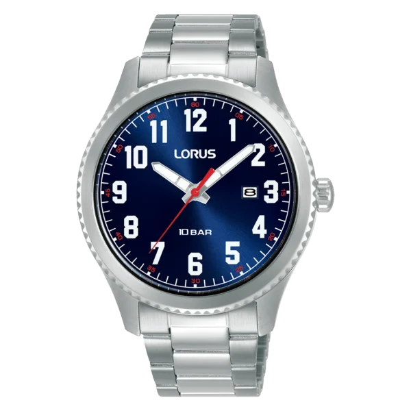 Relógio Lorus Sports Mostrador Azul com Números RH981RX9