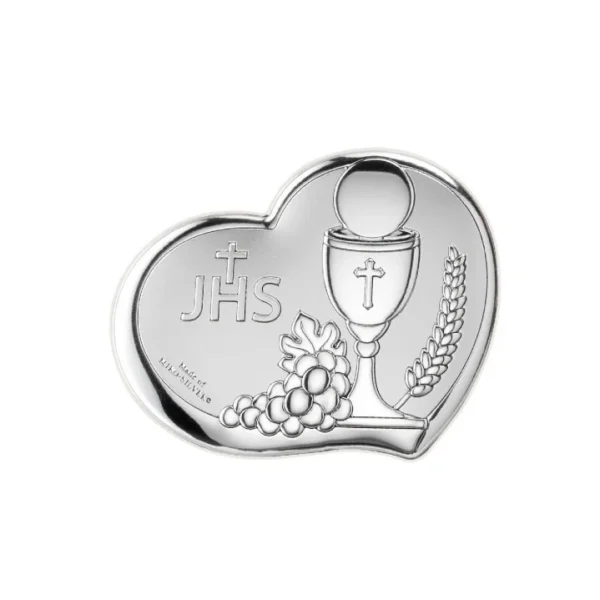 Bibelot Comunhão Bilaminado e Madeira 7,5x6,5cm 81371/1LBI