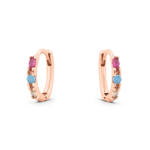 Argolas Inês Rochinha Trio Tennis IR.BR8143RMCZ