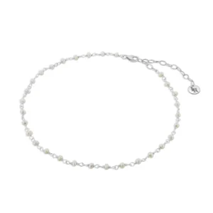 Pulseira Inês Rochinha Tornozelo Aqua Pérola IR.PE3110P