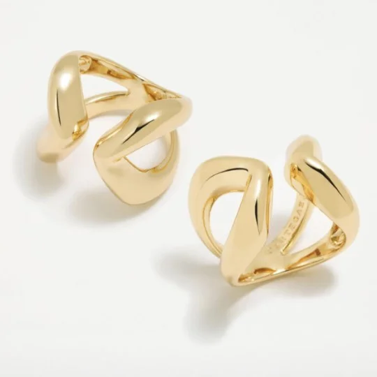 Anel Pertegaz Aço Capri Gold PER4082P