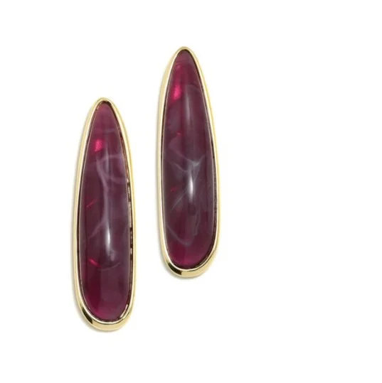 Brincos Pertegaz Aço Wine Mistic Torn PER4501