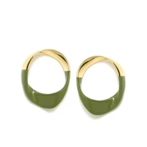 Brincos Pertegaz Aço Sintra Olivo PER4930