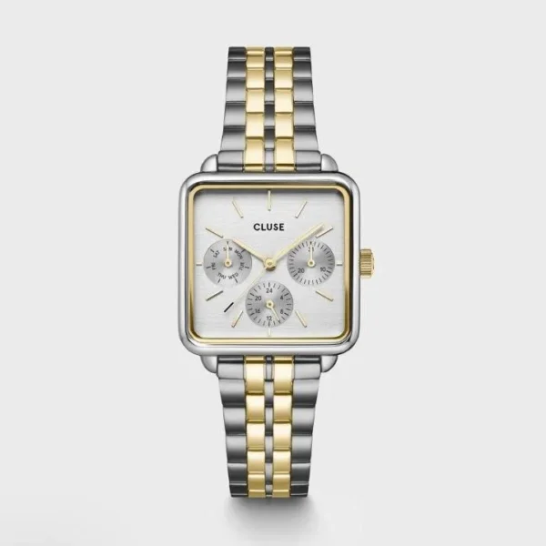 Relógio CLUSE La Tétragone Bicolor CW13803