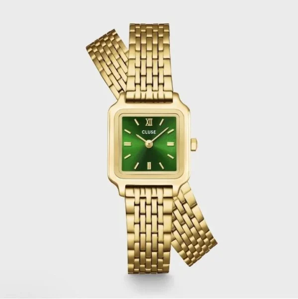 Relógio CLUSE Gracieuse Mini Green Pulseira Dupla CW15504