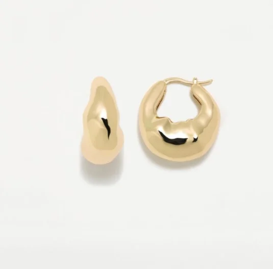 Argolas Pertegaz Black Resin Gold PER4190