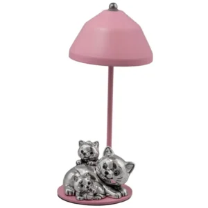 Luz de Presença Família Gatos Madeira 22 cm B4229-05R