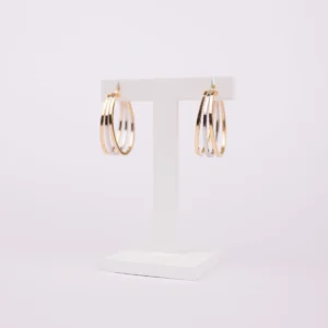 Argolas Ouro Tricolor BRIO8004494