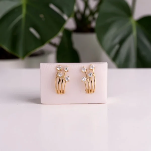 Brincos Ouro Amarelo BRIO8004901