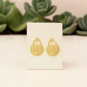 Brincos Sentimento Cesto Flores BRIP9255310