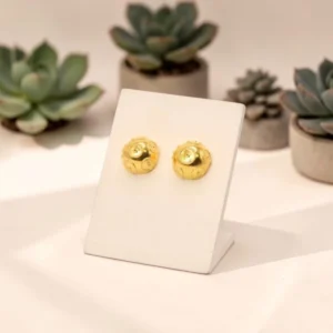 Brincos Sentimento 1/2 Bola de Viana 12 mm BRIP9255563