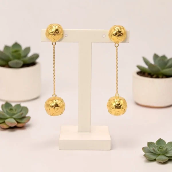 Brincos Sentimento 1/2 Bola Viana 14 e bola 16 BRIP9255572