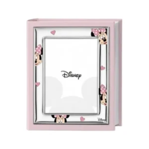 Albúm com Moldura Minnie Rosa 20x25 D489/2RA