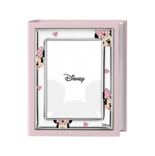 Albúm com Moldura Minnie Rosa 20x25 D489/2RA
