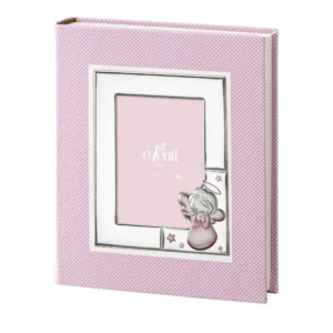 Albúm com moldura Anjinho Rosa EV3612/20R