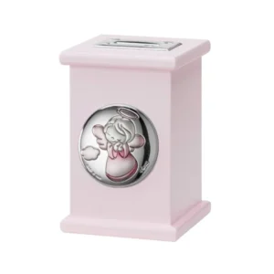 Mealheiro Anjinho Madeira com Música EV3615/01R