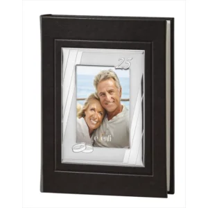 Albúm 25º Casamento com Moldura 24x30 EV9192/24V