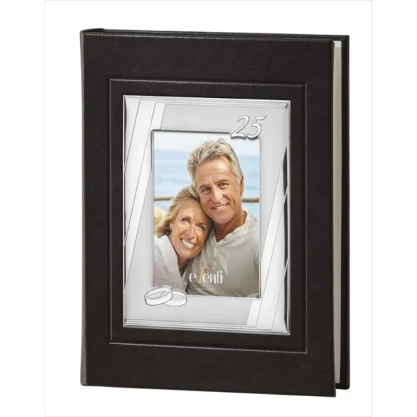 Albúm 25º Casamento com Moldura 24x30 EV9192/24V