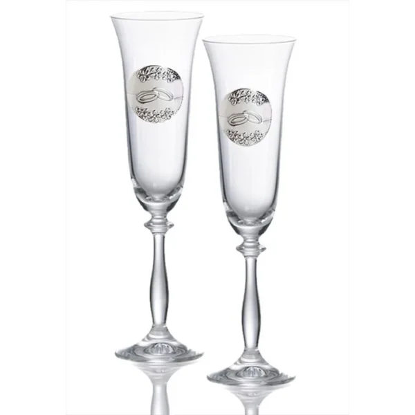 Conjunto Flutes Lisos Chapa Alianças GA3103A