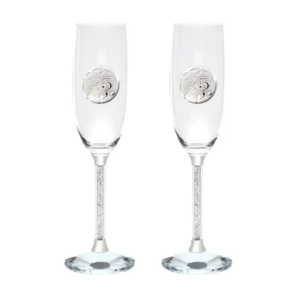 Conjunto Flutes 25º Casamento GA4290V
