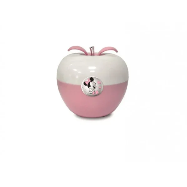 Luz de Presença Maçã Minnie Rosa USB D327RA
