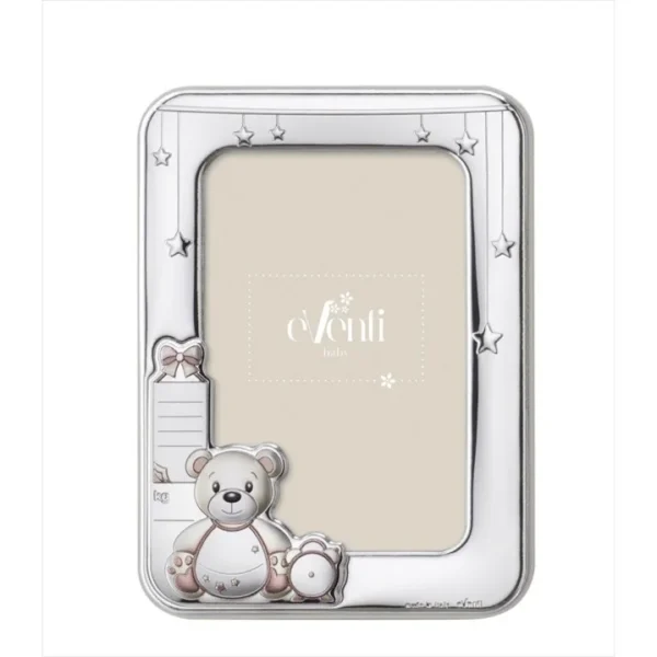 Moldura Personalizável Urso e Relógio EV3480/15B