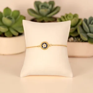 Pulseira Sentimento Caramujo Azul PLSP9255025