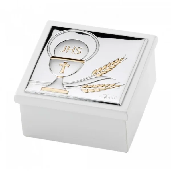 Caixa Madeira para Terço Comunhão EV7036/01