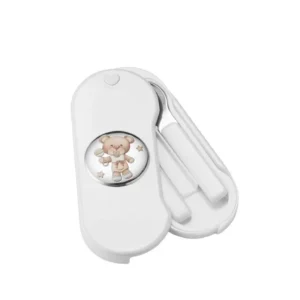 Estojo Talheres Urso Branco EV3633/03B