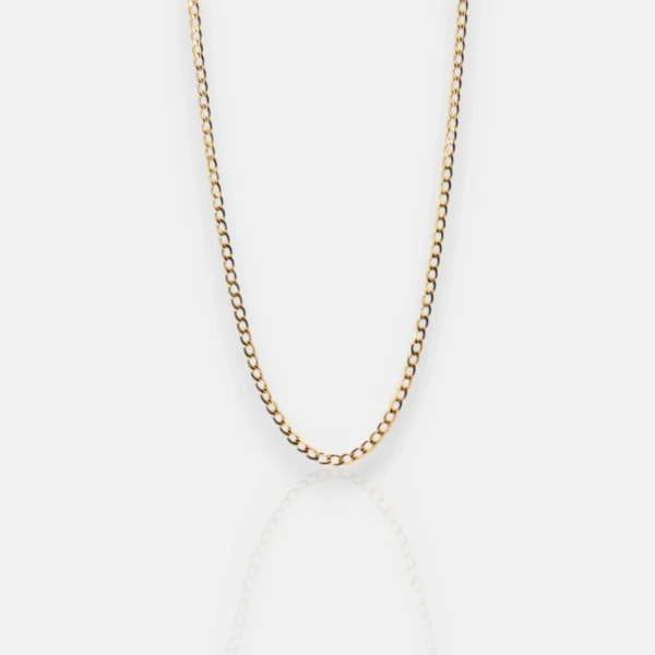 Colar Ouro Amarelo Barbela 55 cm VLTO8000043