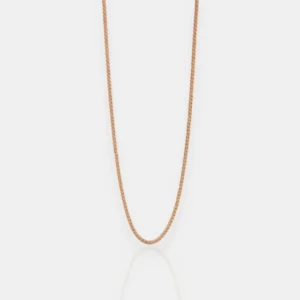 Colar Ouro Amarelo Barbela Oca 55 cm VLTO8000048