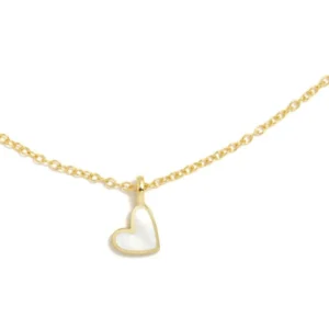 Colar Agatha Ruiz de la Prada Dourado Coração Madrepérola 110ROS