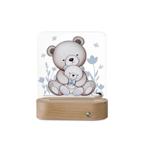 Luz de Presença Urso Rosa LS606RA