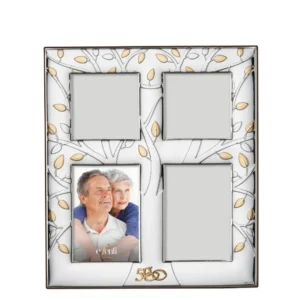 ev9240-25c Moldura para 4 Fotos 50 Anos Casamento EV9240/25C