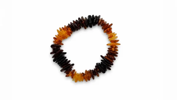 PE150044110_2 Pulseira Elástica Âmbar Barroco Rainbow Irregular