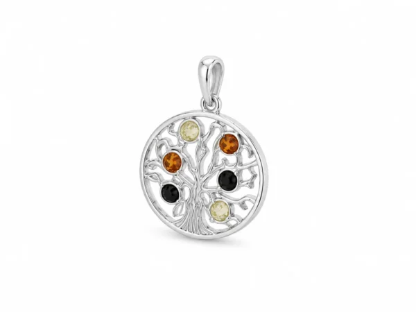 Medalha Prata e Âmbar Tricolor