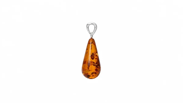 BE20666110 Berloque Prata e Âmbar Cognac