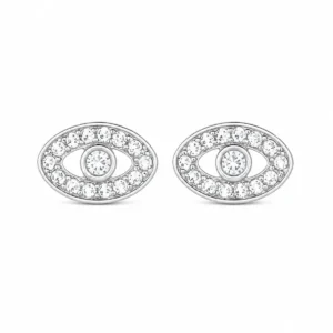 BR2236358 Brincos Olho Turco com Zircónias