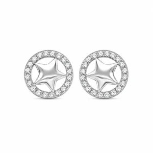 Brincos Estrelas com Zircónias