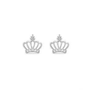 Brincos Tiara com Zircónias