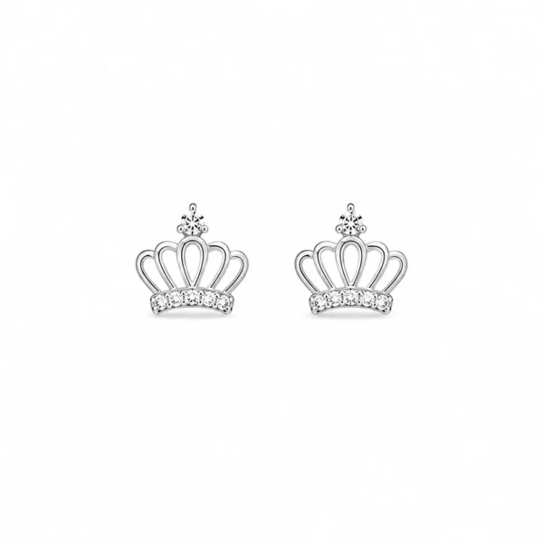 Brincos Tiara com Zircónias